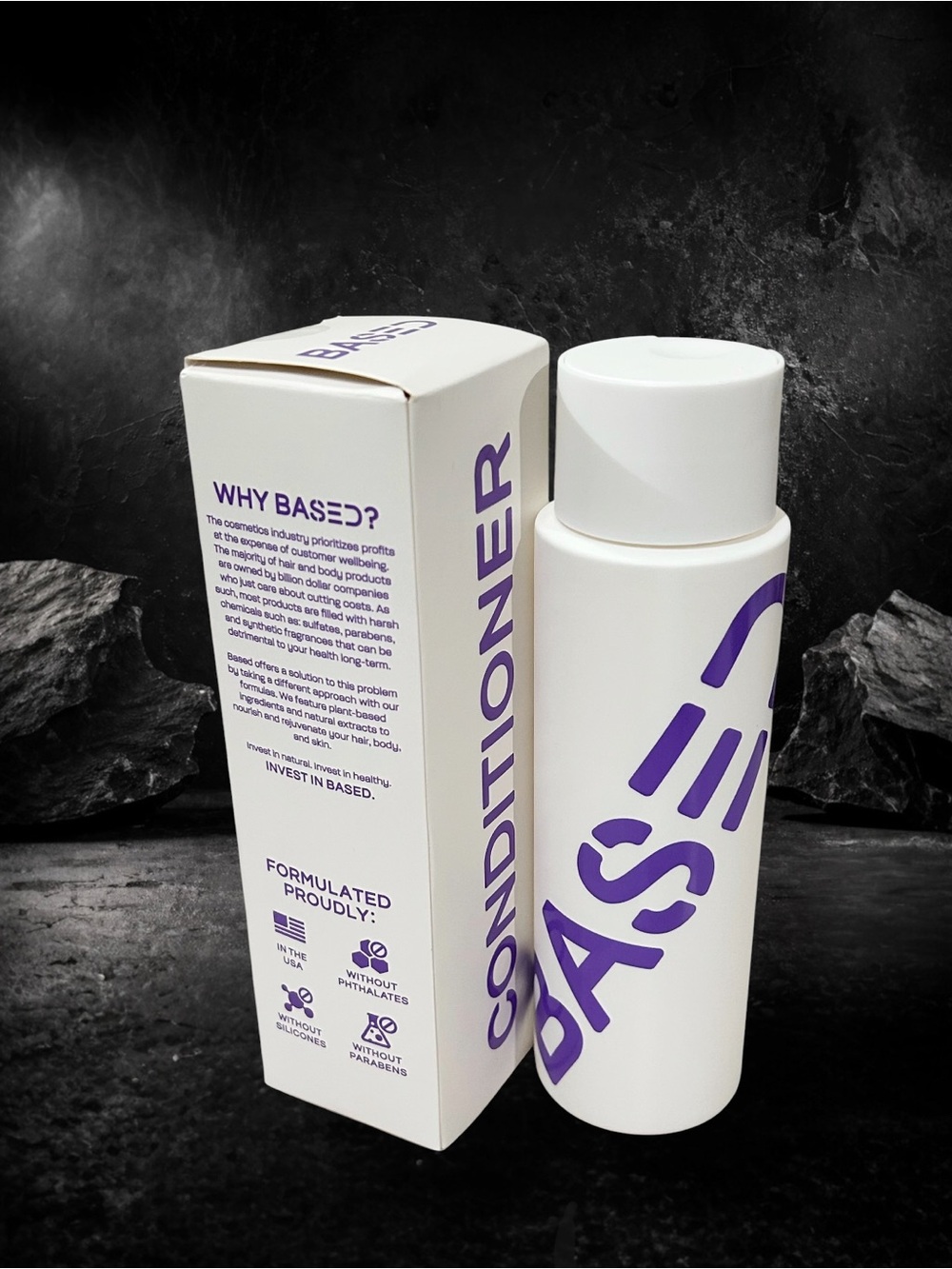 BASED Bodyworks Conditioner Men Hydrating Clean Non Toxic Hair New With Tags - Picture 3 of 8